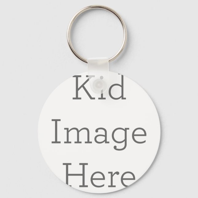 Personlig Kid Keychain Gift Nyckelring (Framsida)