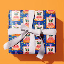 Personlig Kid Photo Grattis på födelsedagen w/ Ros