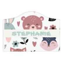 Personlig Kids Bedroom-skylt - Dörrskylt