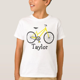 Personlig Kids Bicycle T-shirt