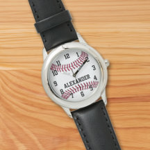 Personlig Kids Boys Baseball Watch