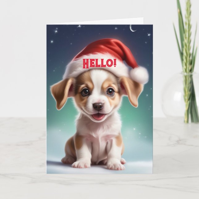 PERSONLIG KIDS CHRISTMAS CARD TACK KORT (Framsida)