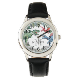 Personlig Kids Dinosaur Namn Watch Armbandsur