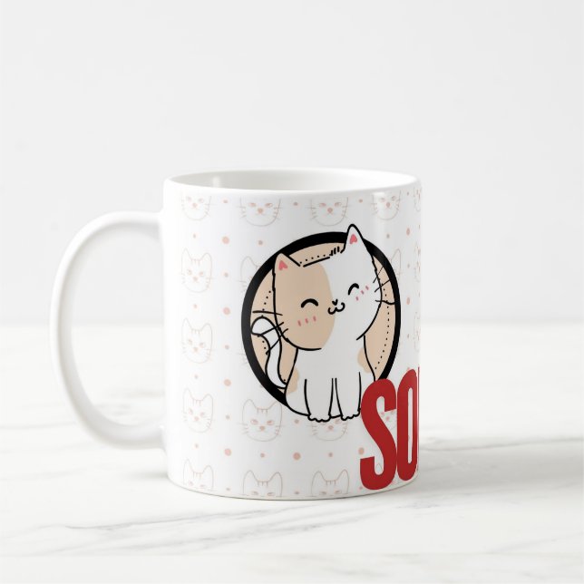 Personlig Kids Superassistance Mugg - Custom Name  (Vänster)