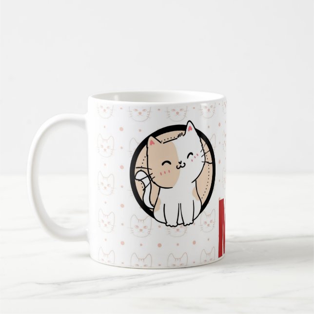 Personlig Kids Superassistance Mugg - Custom Name  (Vänster)