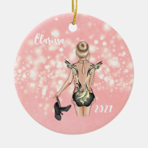 Personlig Kids Tap Dancer jul Ornament
