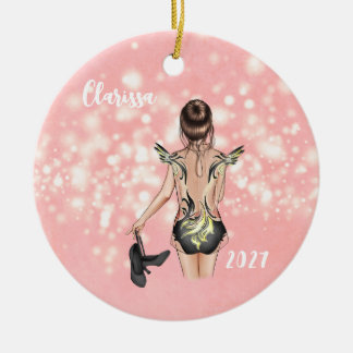 Personlig Kids Tap Dancer jul Ornament
