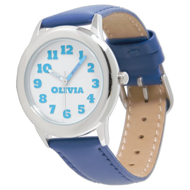 Personlig Kids' Watch Armbandsur (Vinklad)