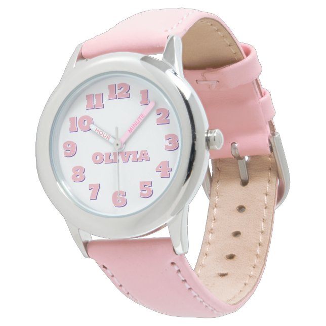 Personlig Kids' Watch Armbandsur (Vinklad)