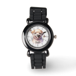 Personlig Kids Watch | Puppy Hund Tema Armbandsur