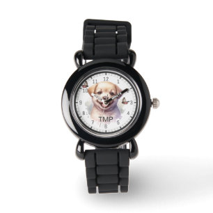 Personlig Kids Watch   Puppy Hund Tema Armbandsur