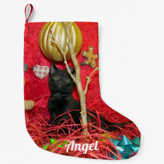 Personlig - Kimbas julklapp Liten Julstrumpa (Framsidan)