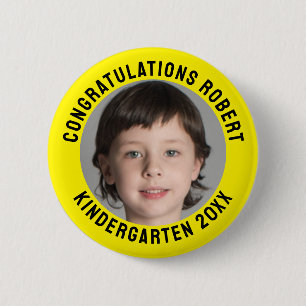 Personlig Kindergarten Student Photo Knapp