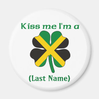 Personlig Kiss Me, jag är Jamaican Magnet