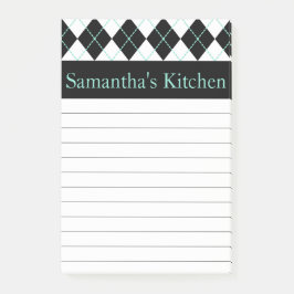 Personlig Kitchen Post IT Notes Gift Post-it Block