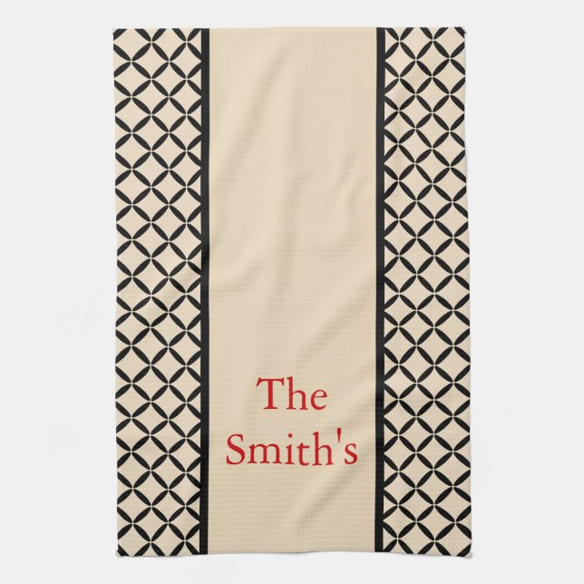 Personlig Kitchen Towel Kökshandduk (Vertikal)
