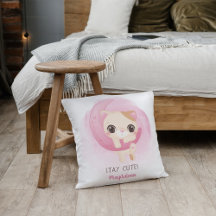 Personlig Kitten Anpassningsbar Rosa Nursery Decor