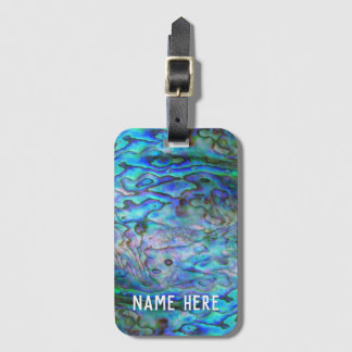 PERSONLIG KIWI PAUA LUGGAGE TAG BAGAGEBRICKA