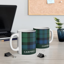 Personlig Klan Campbell Tartan PNamn