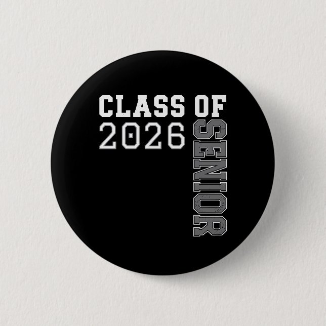 Personlig klass 2026 avgångsklass för studenter knapp (Framsida)