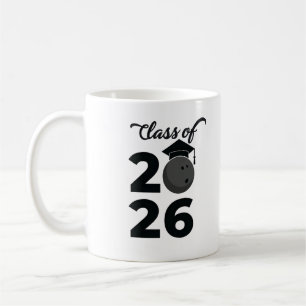 Personlig klass 2026 bowlingfoto kaffemugg
