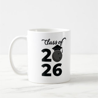 Personlig klass 2026 bowlingfoto  kaffemugg