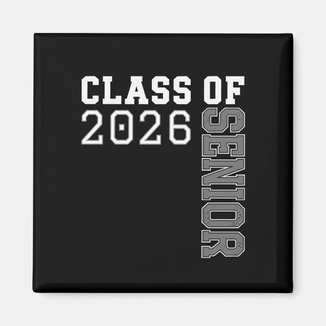 Personlig klass 2026 seniorutexamen magnet (Framsidan)