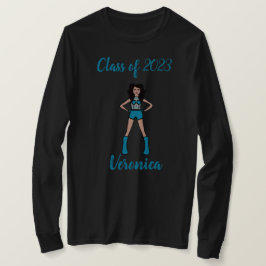 Personlig klass av Majorette Shirt Teal T Shirt