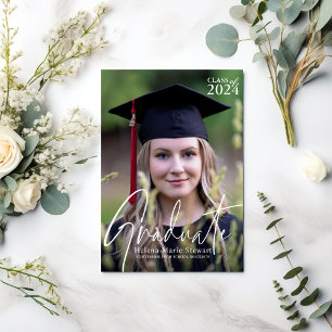 Personlig klass för Photo Studenten Inbjudningar