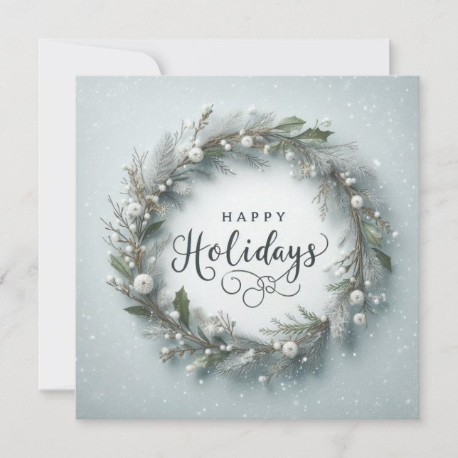 Personlig Klassiker  Julkort (Framsida)