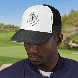 Personlig klassisk golf med hål-i-ett keps