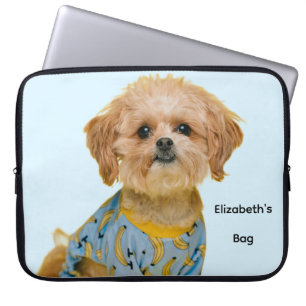 Personlig Klipp ut Hund Mönster Laptop Fodral