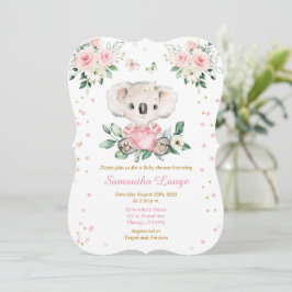 Personlig Koala Baby shower mall