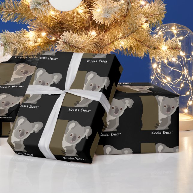 Personlig Koala Björn  Presentpapper (Helgdagar)