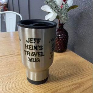 PERSONLIG koffeindiesel och Jesus Grunge Resemugg