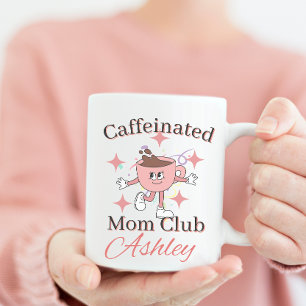 personlig koffeinfri mamma klubb, kaffe mamma kaffemugg