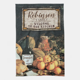 Personlig Köksdekor Kökshandduk