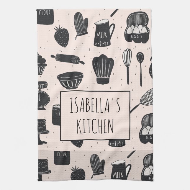 Personlig Köksdukar Kökshandduk (Vertikal)