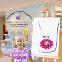 Personlig kolibri-babyshalsduk