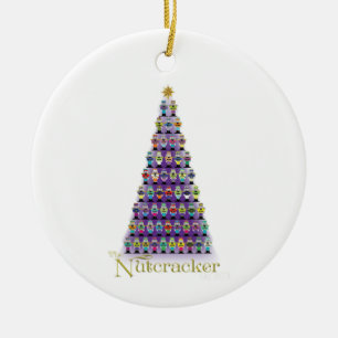 Personlig Kommemorative Nutcracker Julgransprydnad Keramik