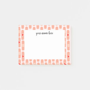 Personlig Kommentarer efter Post-it Block