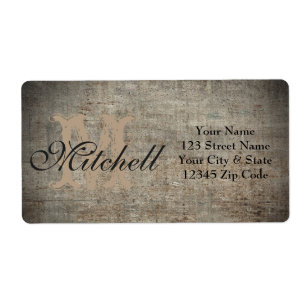 Personlig Konkreta adressetiketter för leverans Fraktsedel