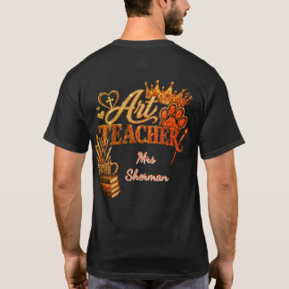 Personlig konstlärare skjorta t shirt