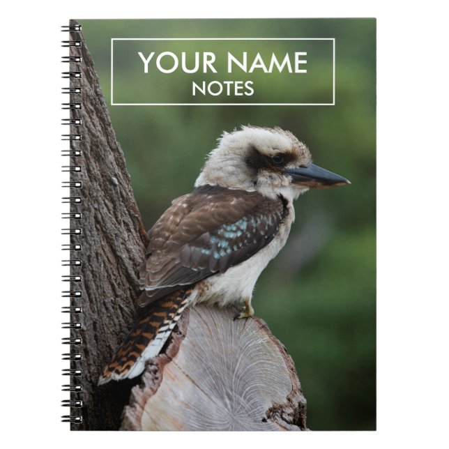 Personlig Kookaburra Anteckningsbok (Framsidan)