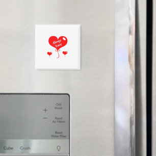 Personlig kopp för flickvän-pojkvän magnet