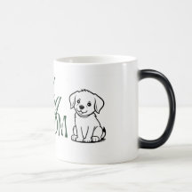 Personlig kopp för hundmamma