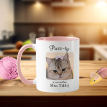 Personlig kopp för kattägare med namn