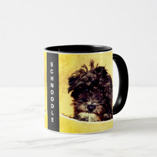 Personlig kopp med Schnoodle Hund