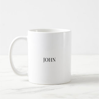 Personlig koppuppsättning för par – Anpassat namn  Kaffemugg