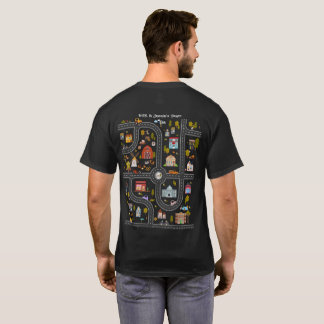 Personlig "Kör bilar på pappas rygg"-T-shirt T Shirt